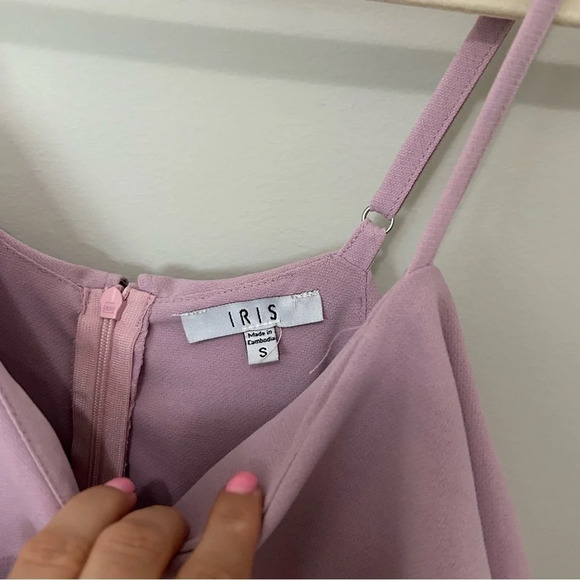 Iris Ruffle Lavender/ Barbie Core Romper Size Small - Picture 5 of 5